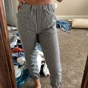 Plaid pants